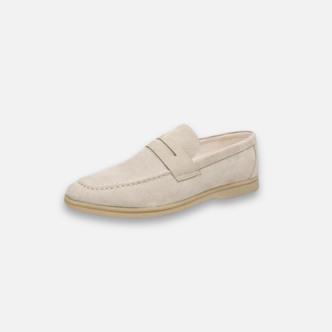 Monaco | Vintage Loafers i Lær