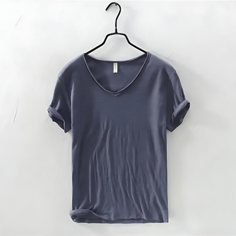 V Neck T-Shirt – Lightweight Blend & Breathable Fit