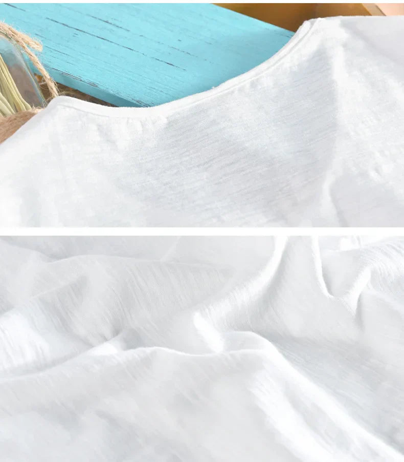 V Neck T-Shirt – Lightweight Blend & Breathable Fit