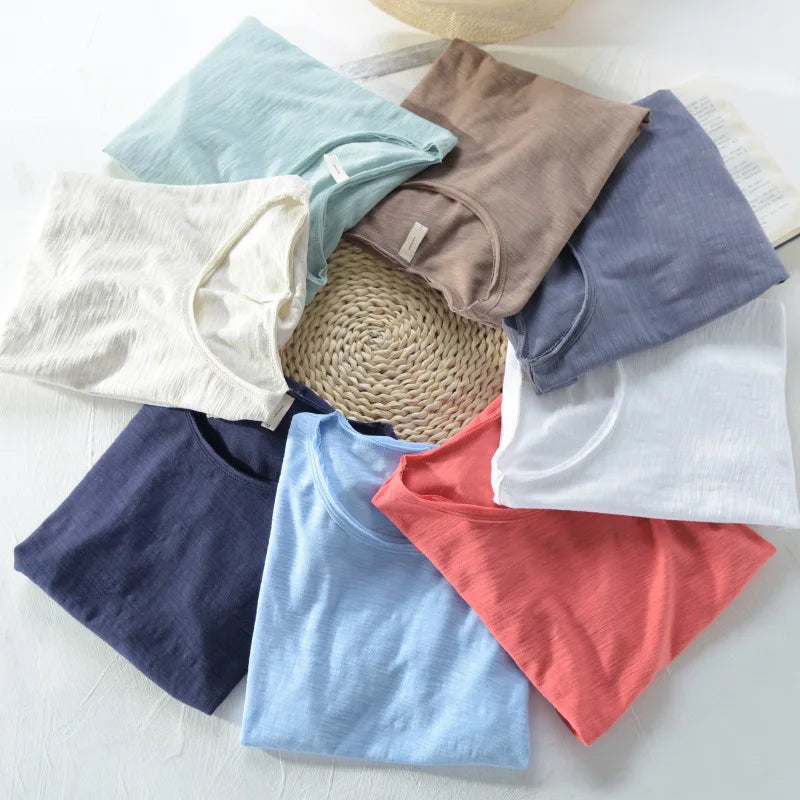 V Neck T-Shirt – Lightweight Blend & Breathable Fit