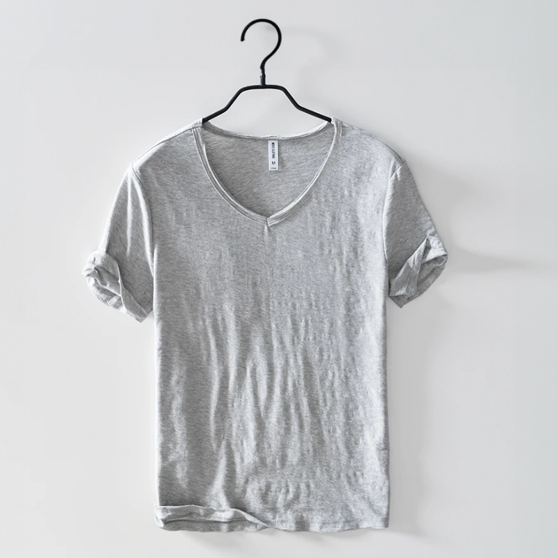 V Neck T-Shirt – Lightweight Blend & Breathable Fit