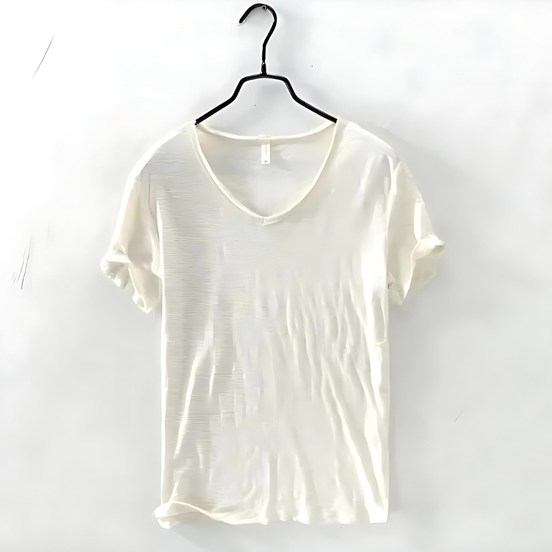 V Neck T-Shirt – Lightweight Blend & Breathable Fit