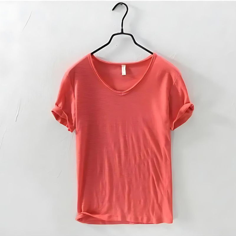 V Neck T-Shirt – Lightweight Blend & Breathable Fit