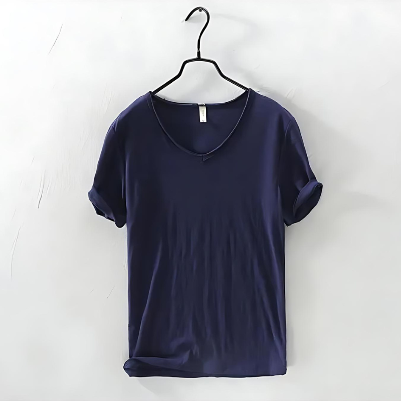 V Neck T-Shirt – Lightweight Blend & Breathable Fit