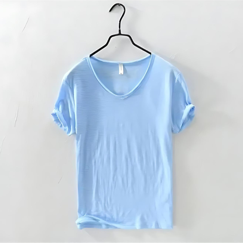 V Neck T-Shirt – Lightweight Blend & Breathable Fit