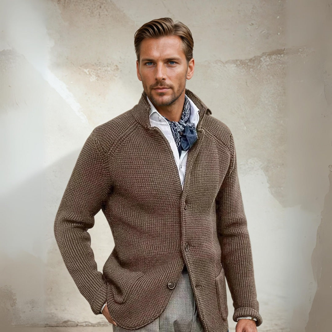 Waistcoat - Soft Blend Button Front Cut And Layering Warmth