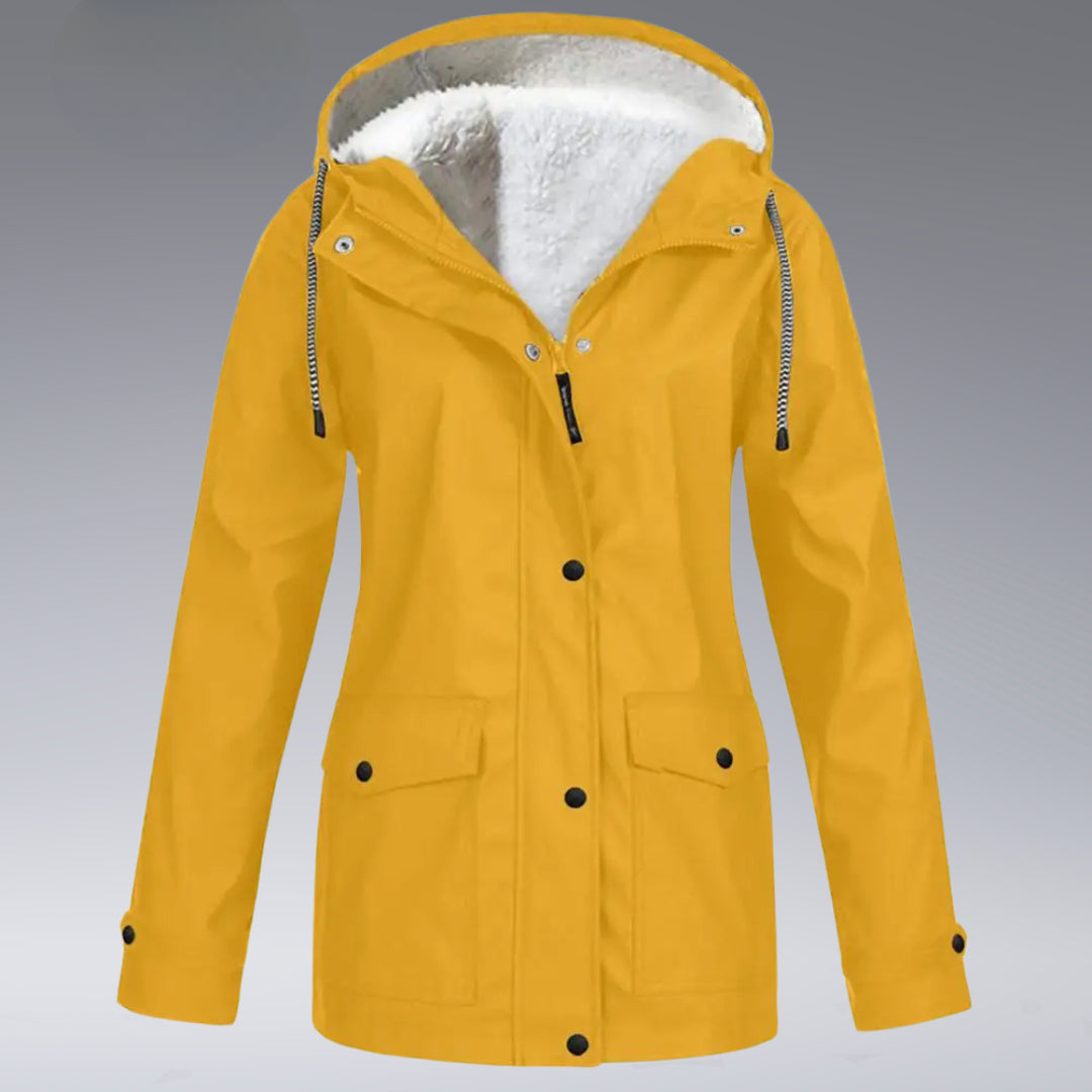 Waterproof Jacket – Polyester Blend And Windproof Shield