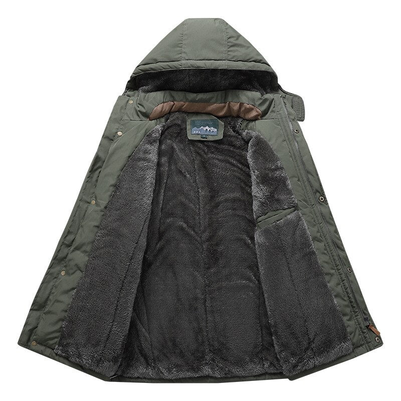 Windbreaker Jacket - Full Zip Front & Hooded Wind Block