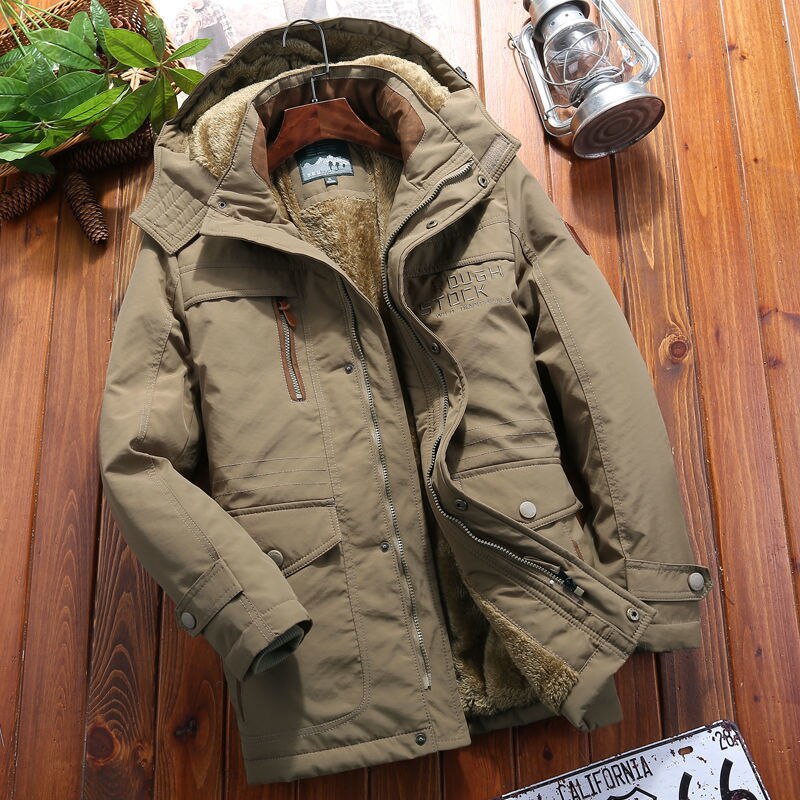 Windbreaker Jacket - Full Zip Front & Hooded Wind Block