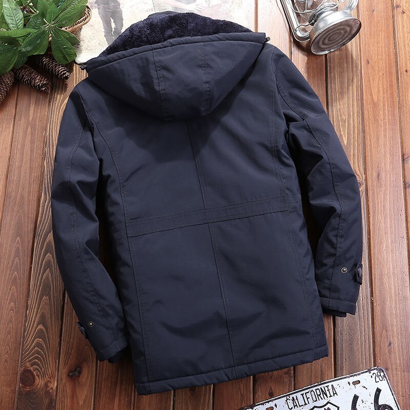 Windbreaker Jacket - Full Zip Front & Hooded Wind Block