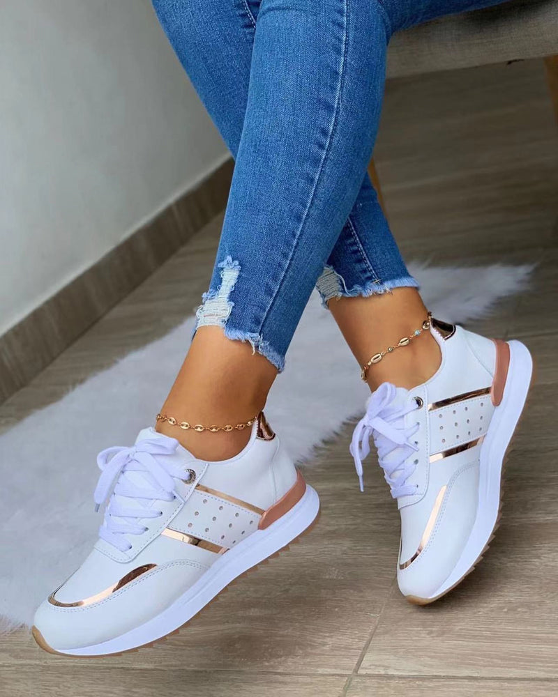 Women's Casual Wedge Sneakers 1