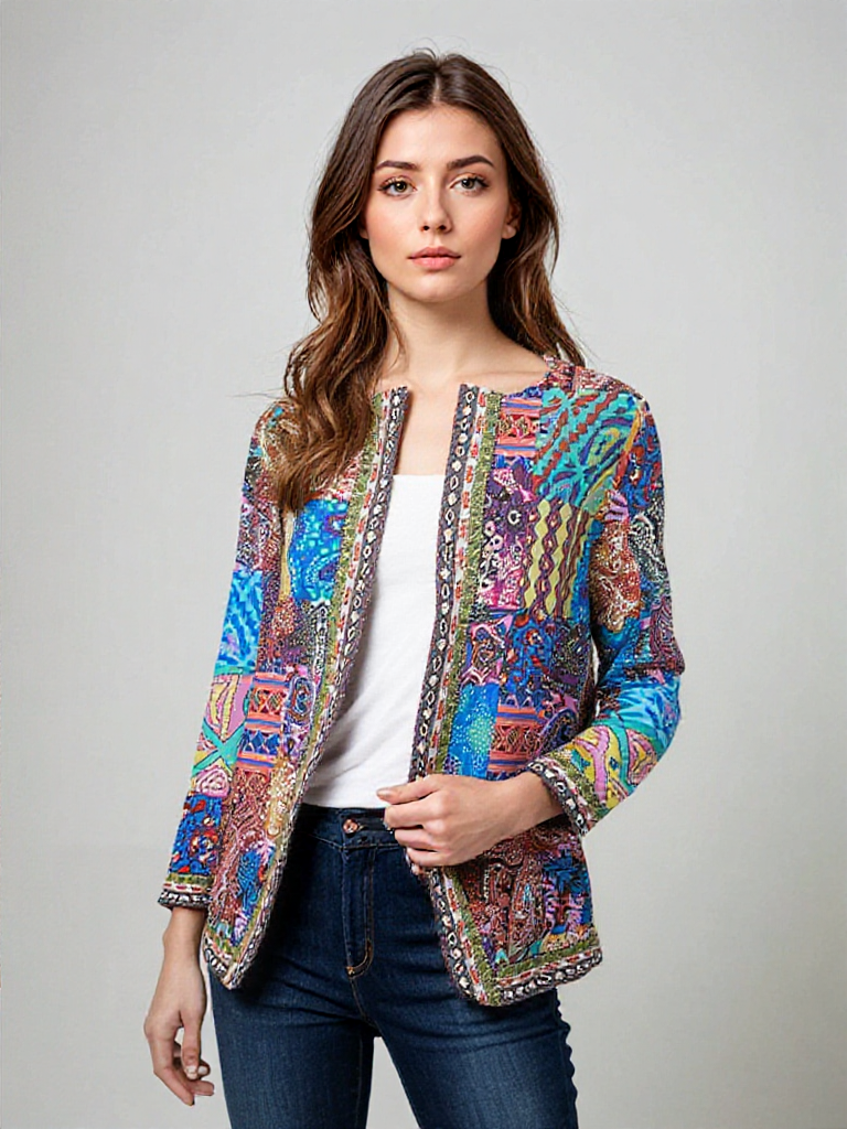 Women's Colorful Blazer