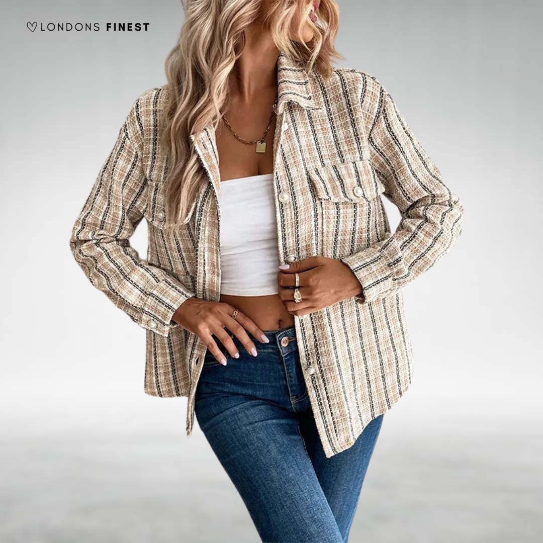 Women's Button-Up Long Sleeve Blouse