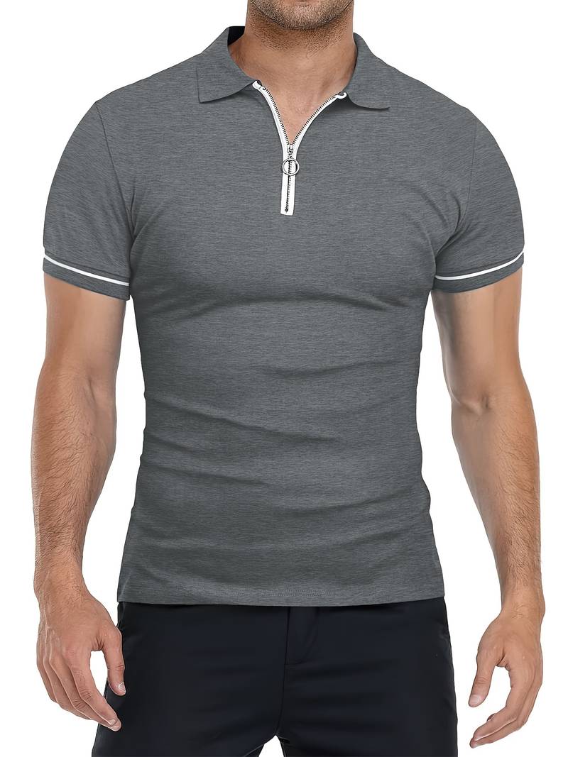Variant image for Men's Cotton Slim Fit Polo Shirt-25