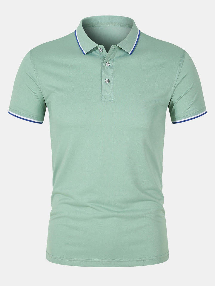 Men's Slim Fit Polo Shirt - Breathable Fashion Top 2
