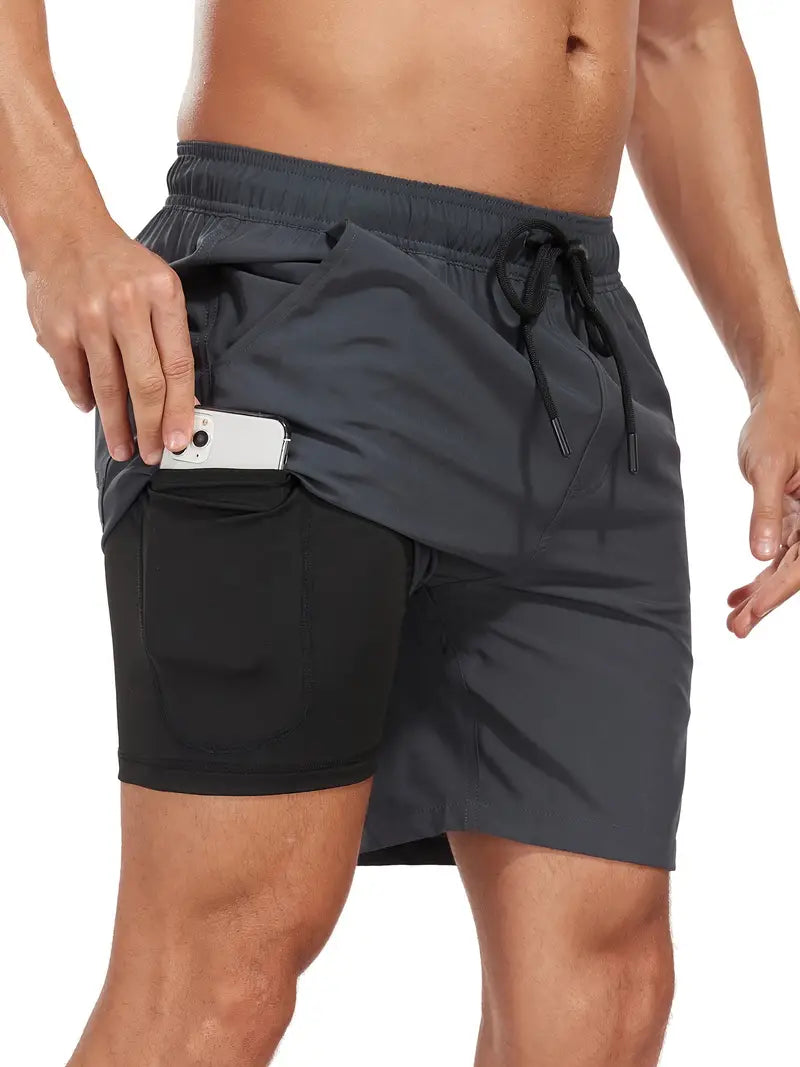 Variant image for Men's Fast-Drying Swim Trunks-19