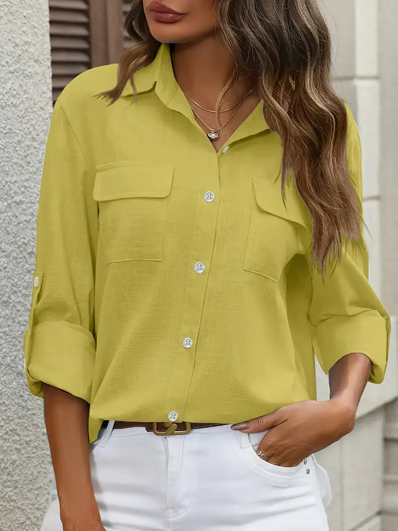 Variant image for Women's Lightweight Long Sleeve Blouse-49
