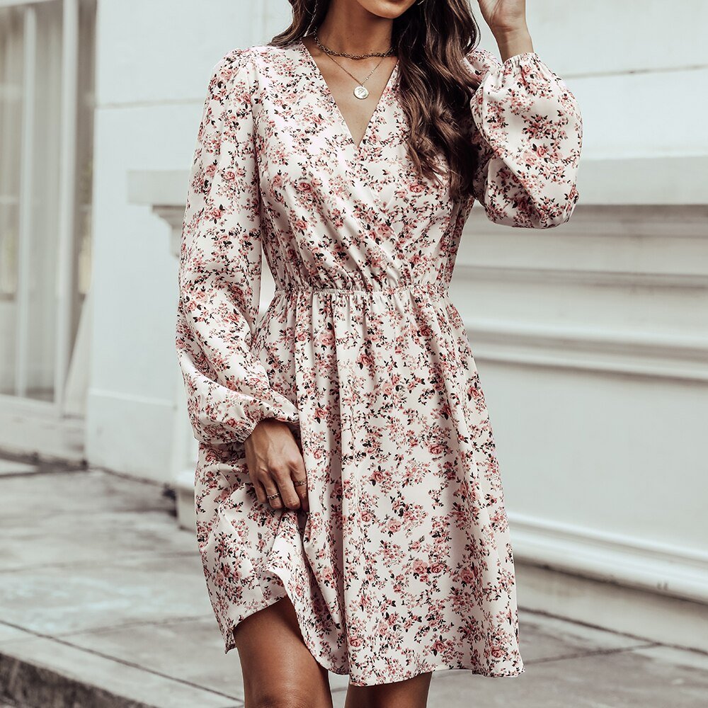 Variant image for Women's Cotton Summer Mini Dress-6
