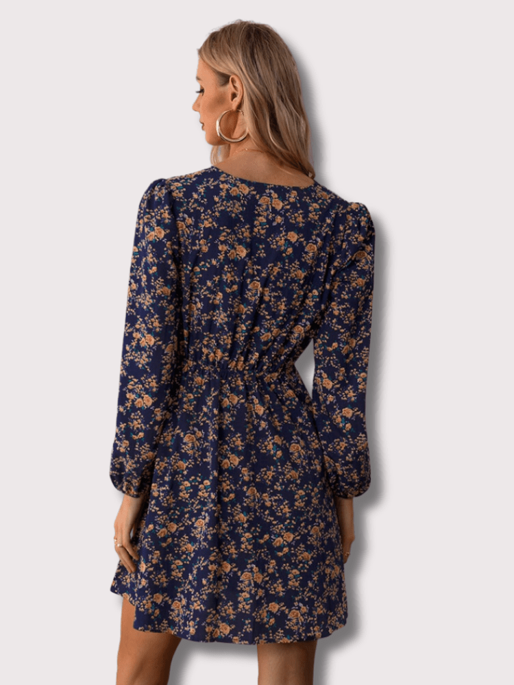 Women's Cotton Summer Mini Dress-4